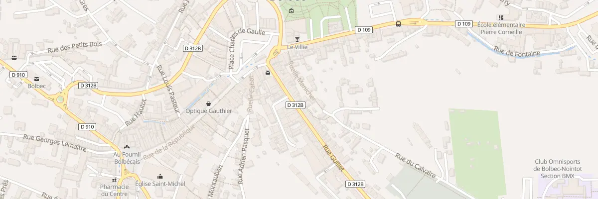 Plan du 29 Rue Guillet à Bolbec