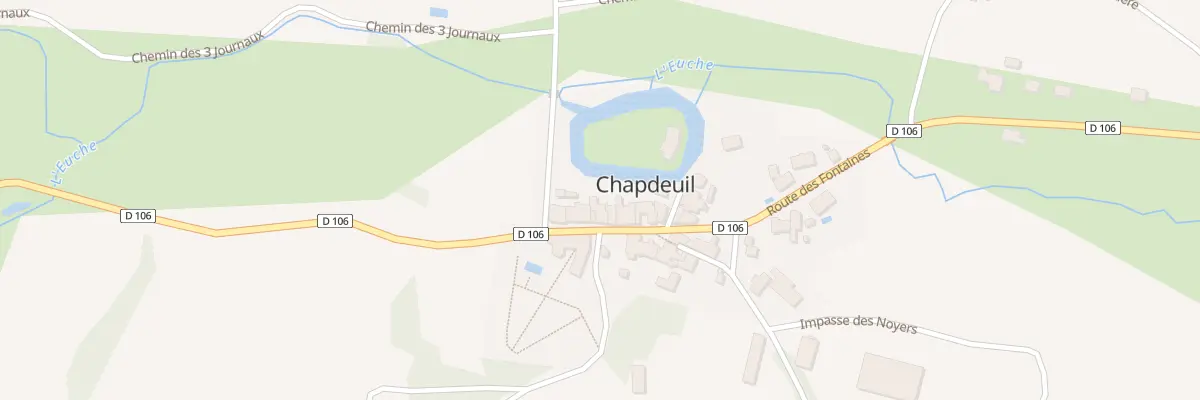 Plan du 53 Le Bourg à Chapdeuil