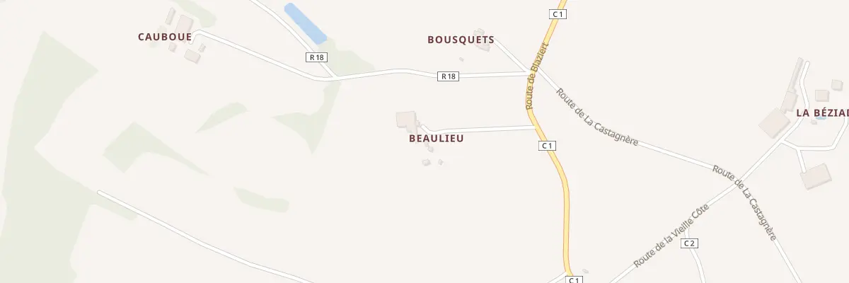 Plan du 750 Rte de Blaziert à Blaziert
