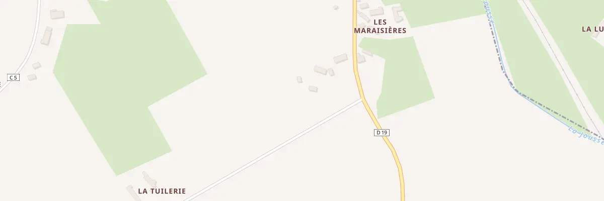 Plan du 5111 Les Maraisieres à Prévelles