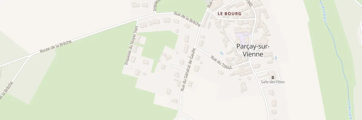 Plan du 6 Imp de la Ruette à Parçay-sur-Vienne