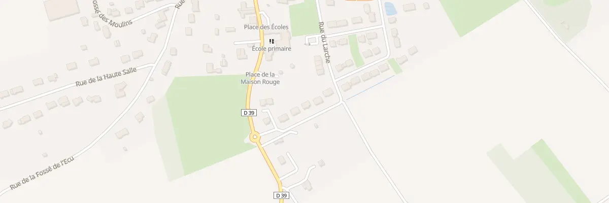 Plan du 5 Rue de la Maison Rouge à Vallères