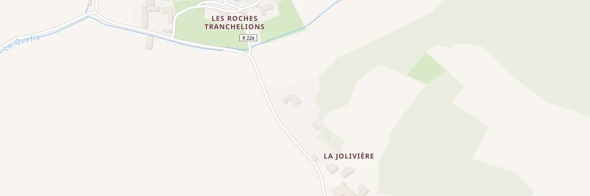 Plan du 156 La Joliviere à Avon-les-Roches