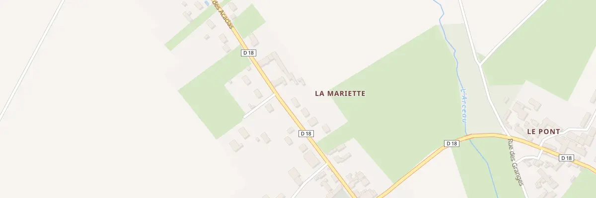 Plan du 16B Av des Acacias à Parçay-sur-Vienne