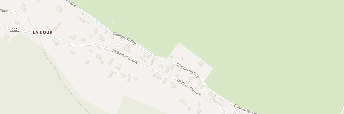 Plan du 210 Che du Roy à Marais-Vernier