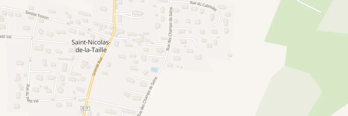 Plan du 315 Rue des Champs de Seine à Saint-Nicolas-de-la-Taille