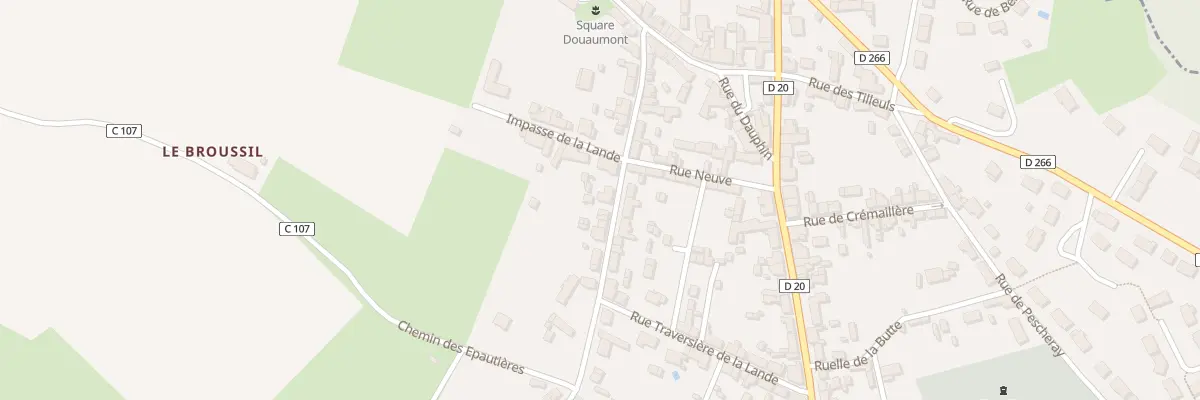 Plan du 14 Rue Armand Charbonnier au Breil-sur-Mérize