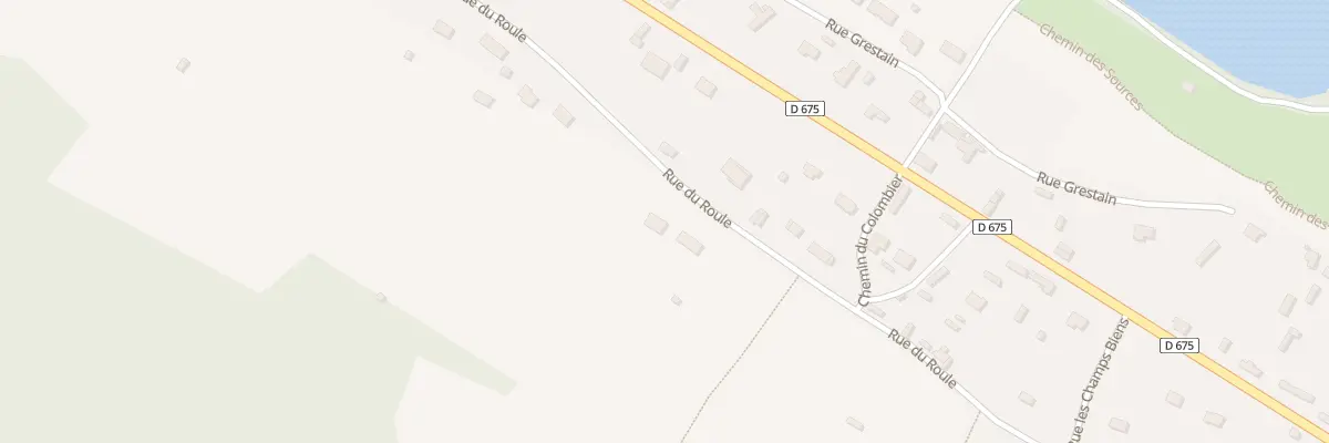 Plan du 5441 Rue du Roule à Toutainville