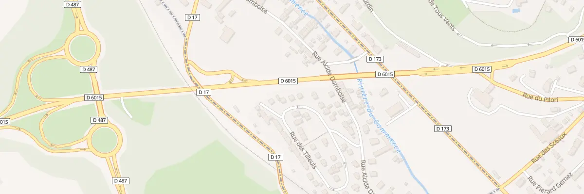 Plan du 16 Rue des Tilleuls à Bolbec