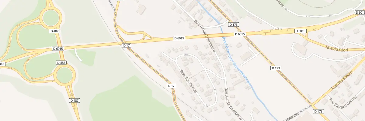 Plan du 3 Rue des Tilleuls à Bolbec