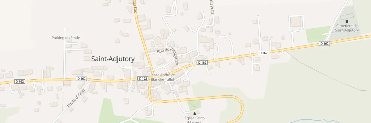 Plan du 4 Rte de Montemboeuf à Saint-Adjutory