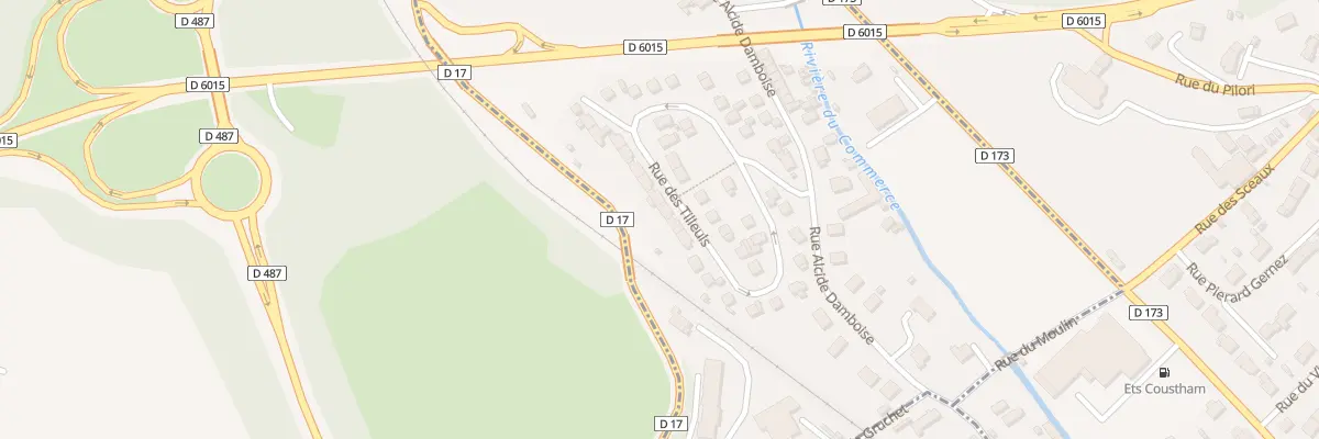 Plan du 36 Rue des Tilleuls à Bolbec