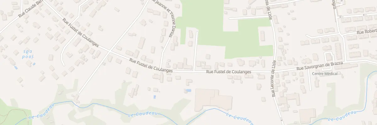 Plan du 17 Rue Fustel de Coulanges à Bergerac