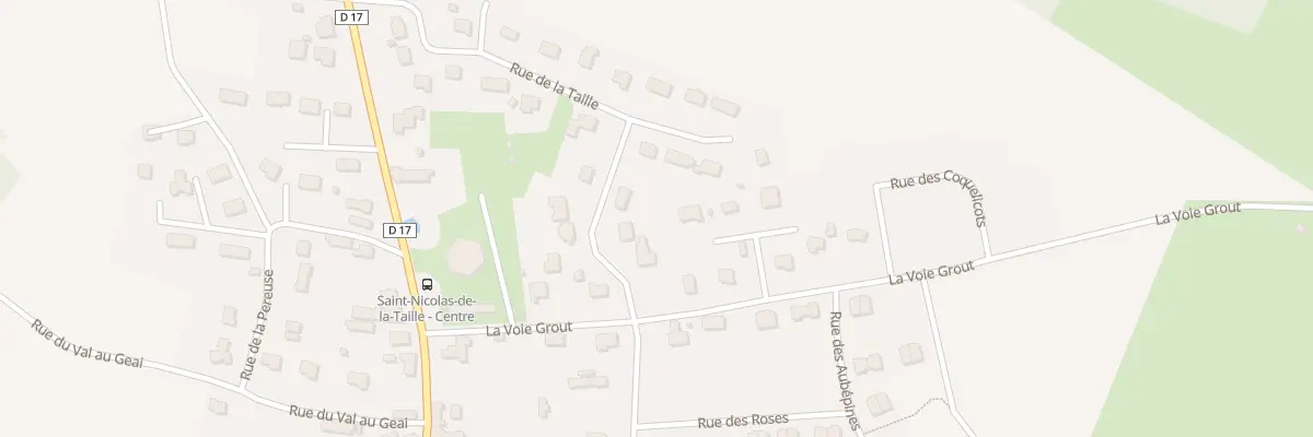 Plan du 19 Rue de la Taille à Saint-Nicolas-de-la-Taille