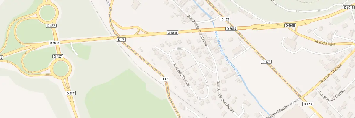 Plan du 5 Rue des Tilleuls à Bolbec