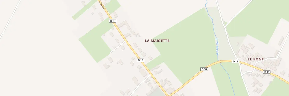 Plan du 16 Av des Acacias à Parçay-sur-Vienne