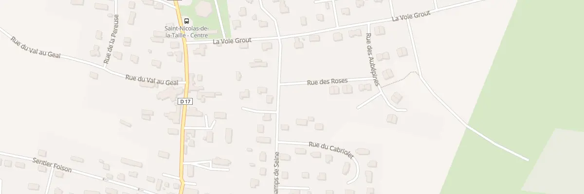 Plan du 30 Rue des Roses à Saint-Nicolas-de-la-Taille