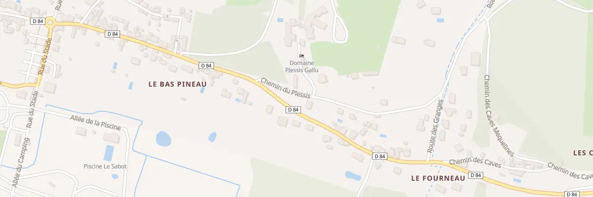 Plan du 57 Rue de Pineau à Azay-le-Rideau