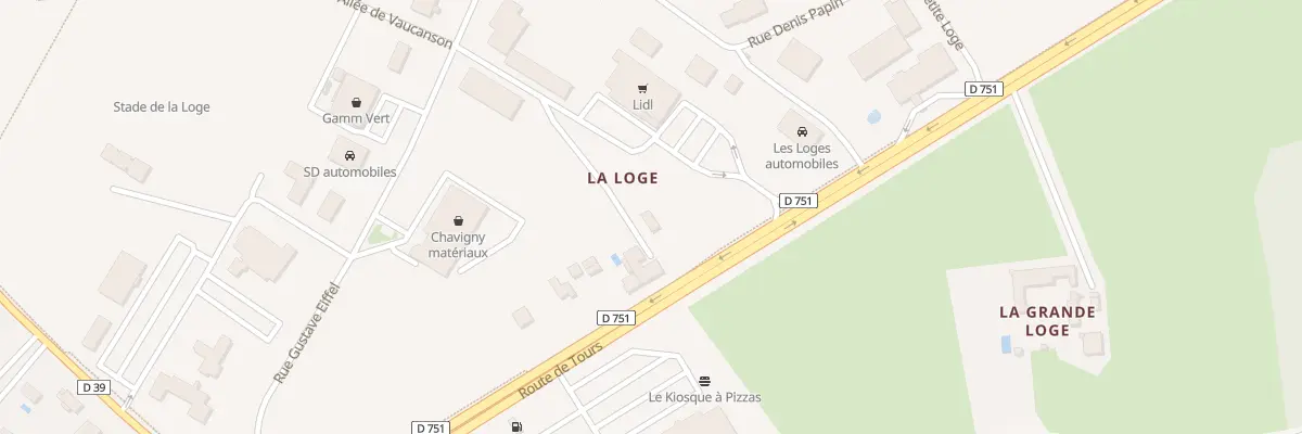 Plan du 10D Rue Gustave Eiffel à Azay-le-Rideau