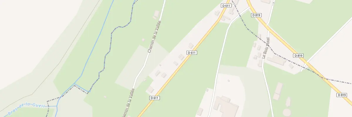 Plan du 5 Les Bruyeres à Saint-Denis-d’Augerons