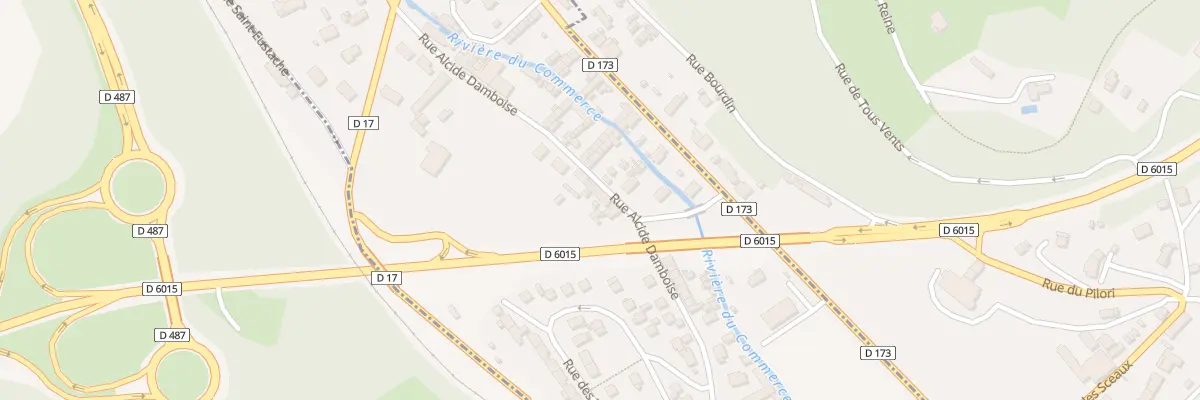 Plan du 74 Rue Alcide Damboise à Bolbec