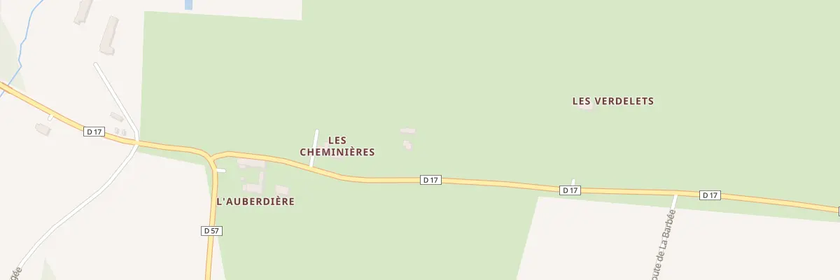 Plan du 518 Les Cheminieres à Cheillé