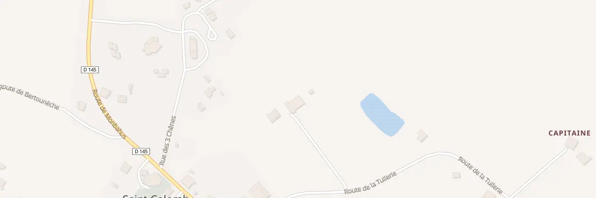 Plan du 237 Rte de la Tuilerie à Saint-Colomb-de-Lauzun