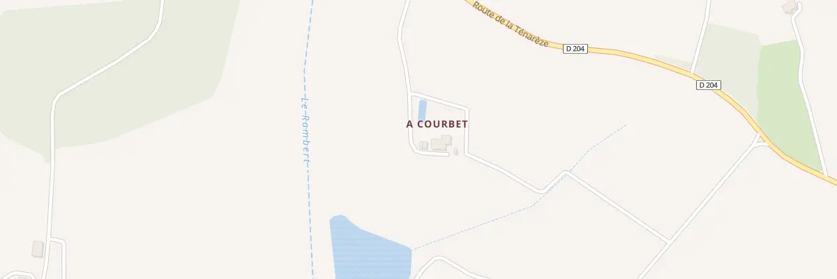 Plan du 2249 A Courbet à Mas-d’Auvignon