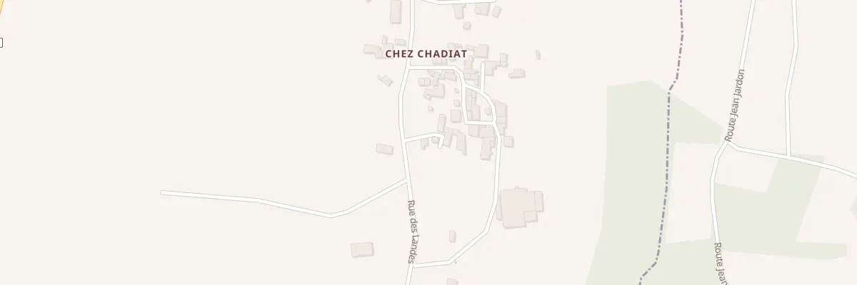 Plan du 7 Rue des Landes à Saint-Claud