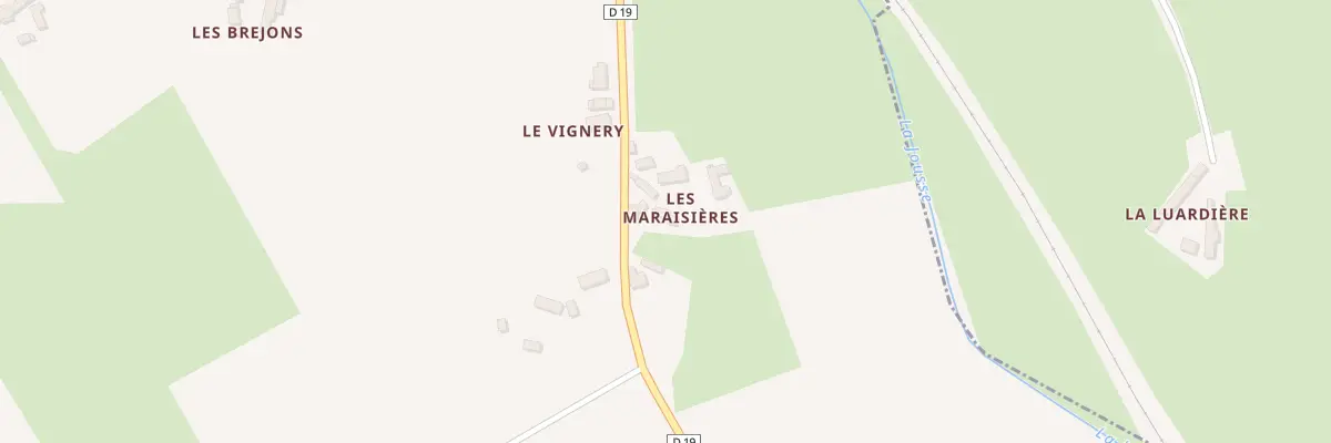 Plan du 5103 Les Maraisieres à Prévelles