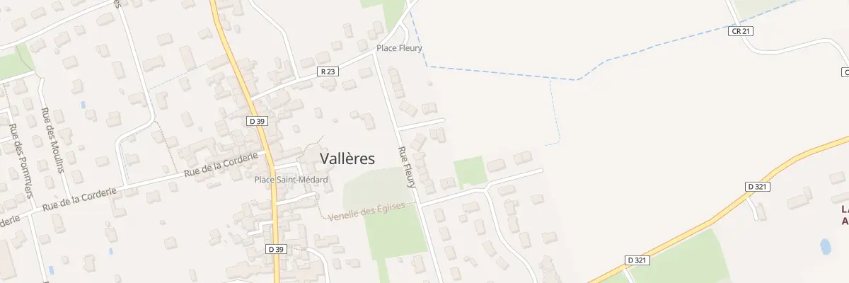Plan du 2 Imp Fleury à Vallères