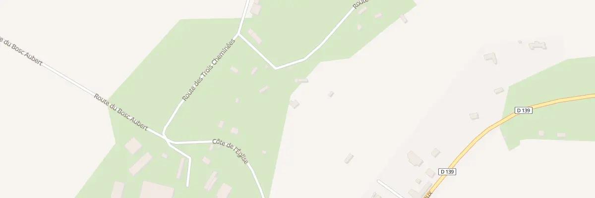Plan du 80 Rte de Corbeaumont aux Préaux