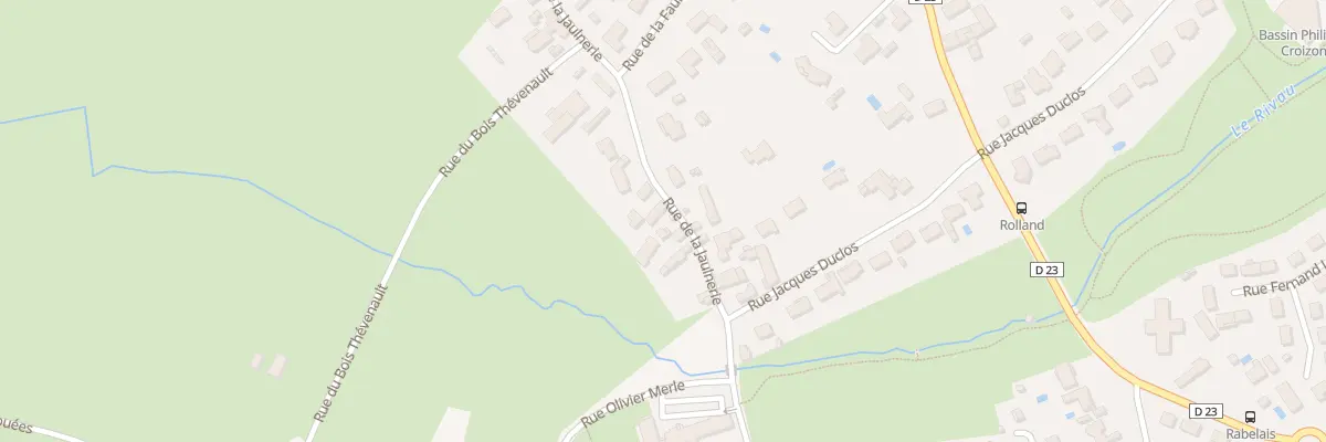 Plan du 11 Rue de la Jaulnerie à Naintré
