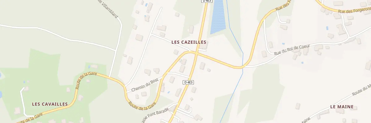Plan du 16 Rte de Bergerac à Eyraud-Crempse-Maurens