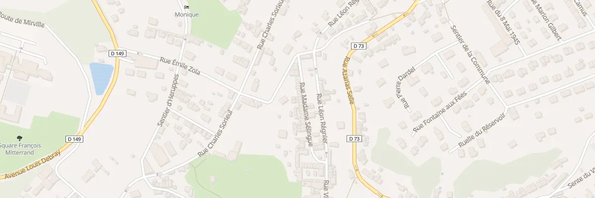 Plan du 27 Rue Madame Sélingue à Bolbec
