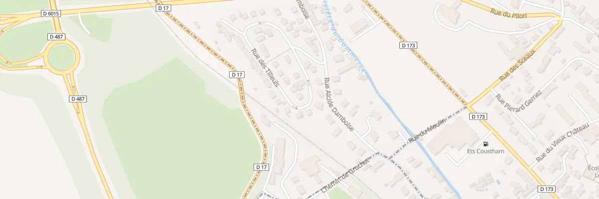 Plan du 17 Rue des Tilleuls à Bolbec