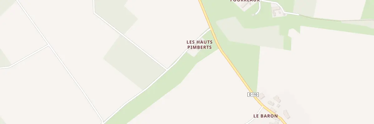 Plan du 67 Les Hauts Pimberts à Marigny-Marmande