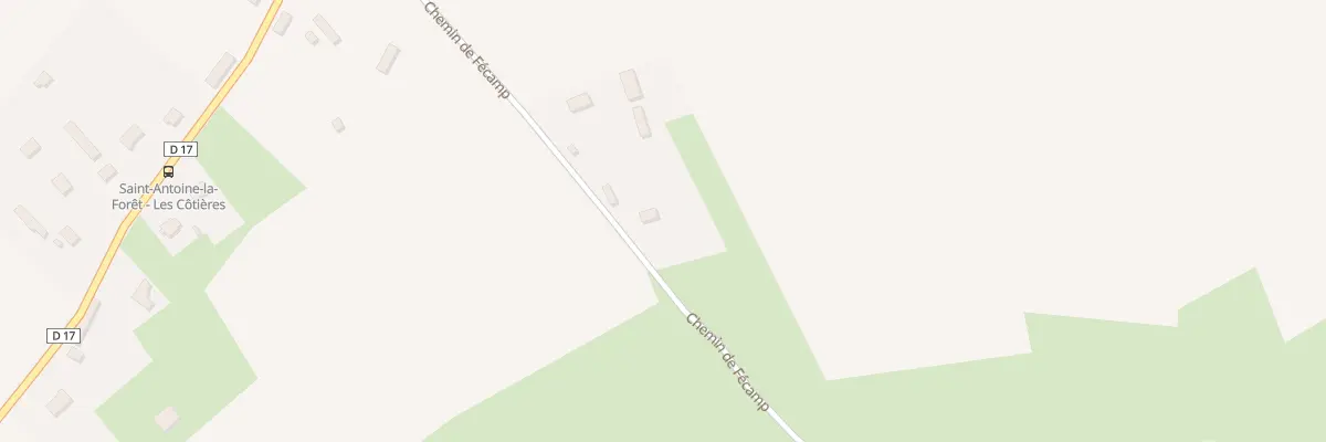 Plan du 290 Che de Fécamp à Saint-Antoine-la-Forêt