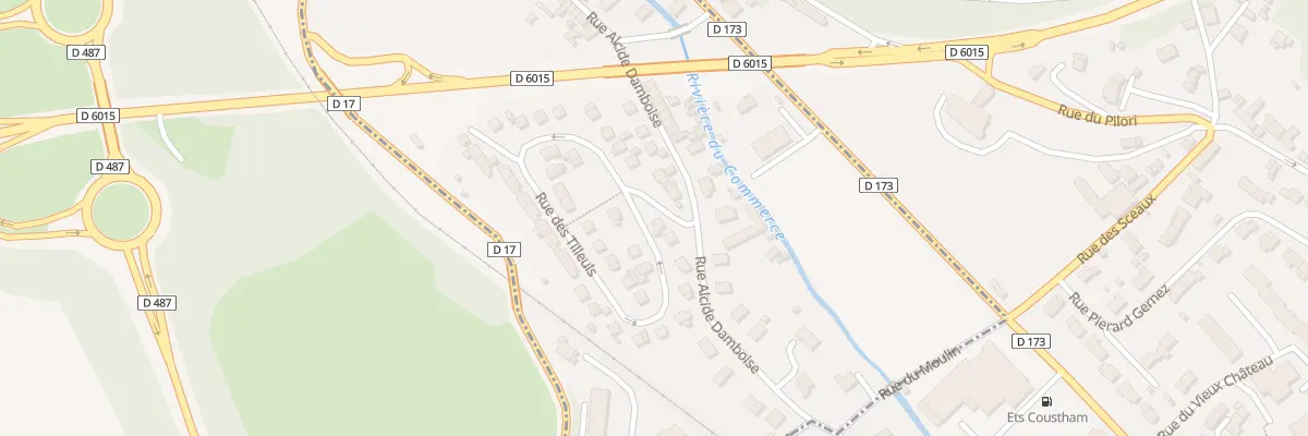 Plan du 60 Rue des Tilleuls à Bolbec