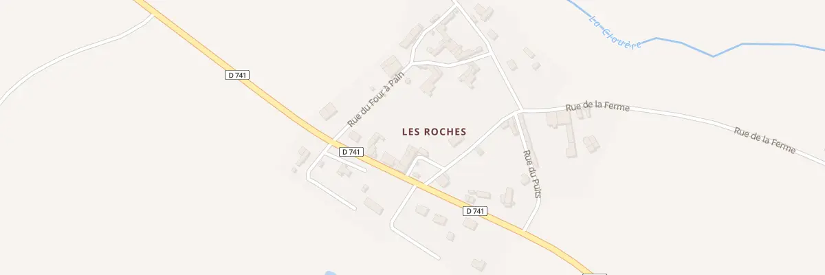 Plan du 5134 Les Roches à Saint-Secondin