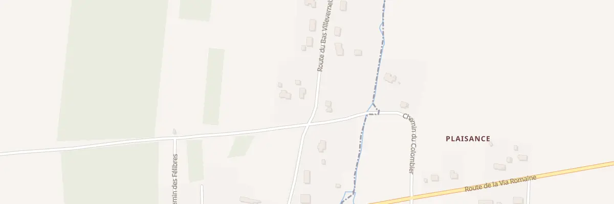 Plan du 680C Bas Villeverneix à Neuvic