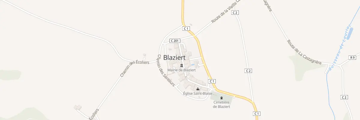 Plan du 17 Rue des Fleurs à Blaziert