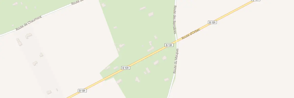Plan du 874 Rte d’Orbec à Capelle-les-Grands