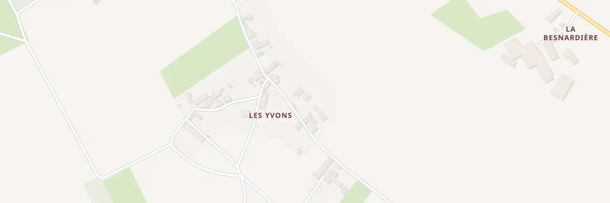 Plan du 4 Les Yvons à Marigny-Marmande