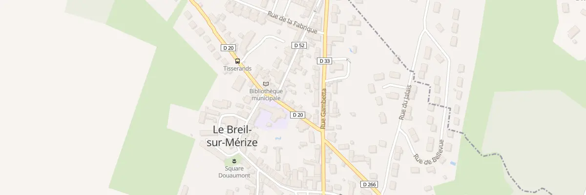 Plan du 10 Rue des Quatre Vents au Breil-sur-Mérize