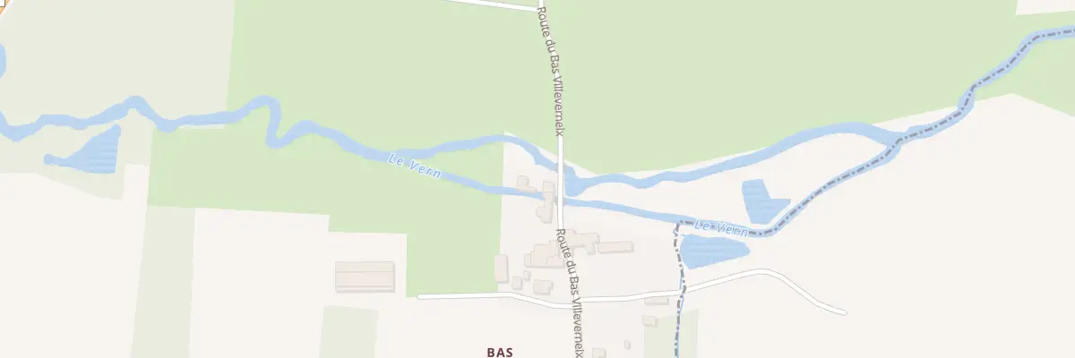 Plan du 30 Rte du Bas Villeverneix à Neuvic