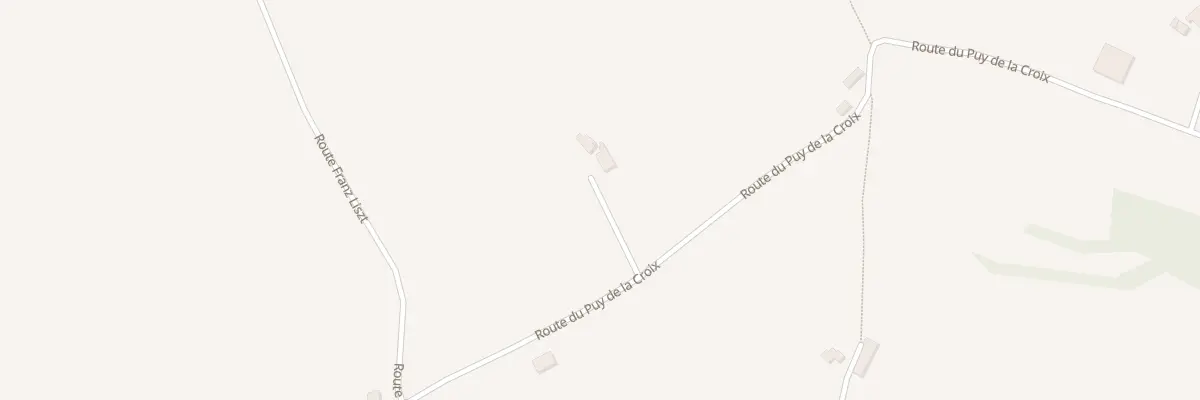 Plan du 1240 Rte du Puy de la Croix à Grand-Brassac