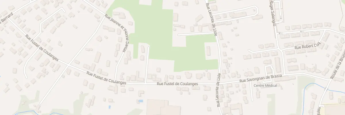 Plan du 7 Rue Fustel de Coulanges à Bergerac