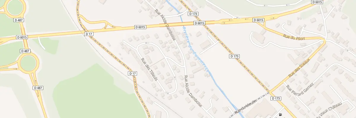 Plan du 2 Rue des Tilleuls à Bolbec