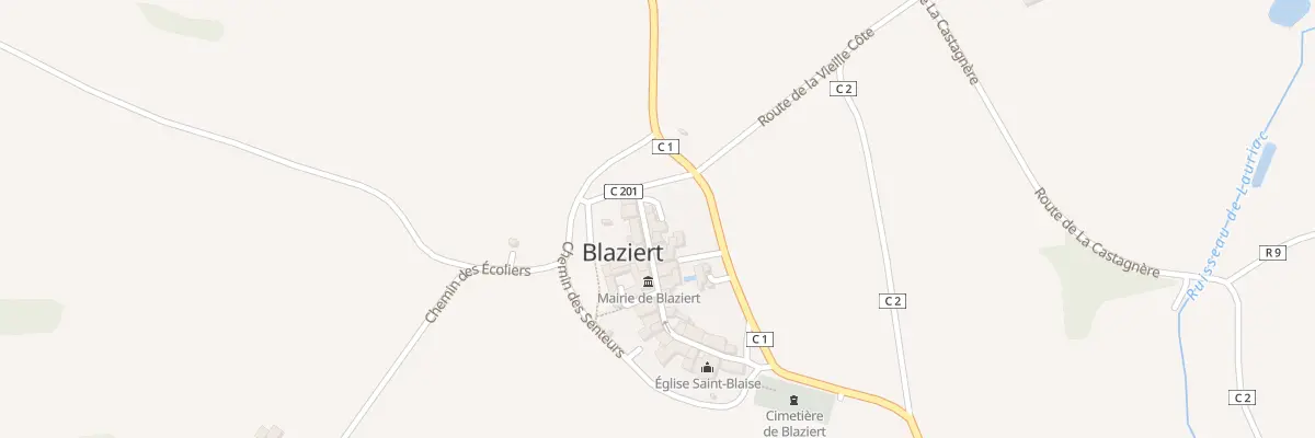 Plan du 5079 Village à Blaziert